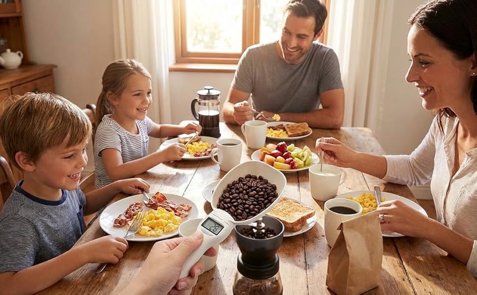 1PC Digital Measuring Spoon, 2026 New Digital Food Measuring Scoop Scale, Electronic Kitchen Measuring Spoon 800g / 0.1g High Precision with LCD Screen for Home Cooks Bakers Chefs Pet Owners