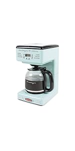 Nostalgia Retro Electric Can Opener for Kitchen with Magnetic Lid Remover, Knife Sharpener, and Soda or Beer Bottle Opener, Aqua