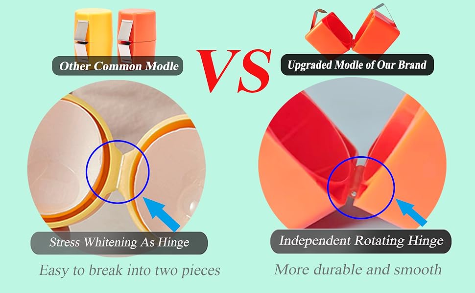 Egg Shell Opener, Egg Cracker Tool, Egg Peeler, Egg Peeler Tool for Hard Boiled Eggs New Kitchen Gadgets for Raw Egg - Red