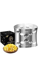 Stainless Steel Carving Fork Set (2 Sizes) – Ergonomic Curved Handle, Heavy Duty Meat Forks for BBQ, Roasting, Turkey, Steak & Serving – Dishwasher Safe