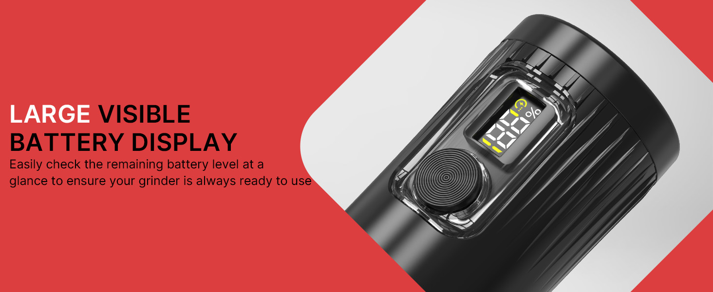 2Packs Electric Salt and Pepper Grinder Set, Rechargeable Automatic Pepper Mill Grinder with Digtal Display and LED Light, Adjustable Coarseness, Large Capacity Kitchen Essentials Gift for Women