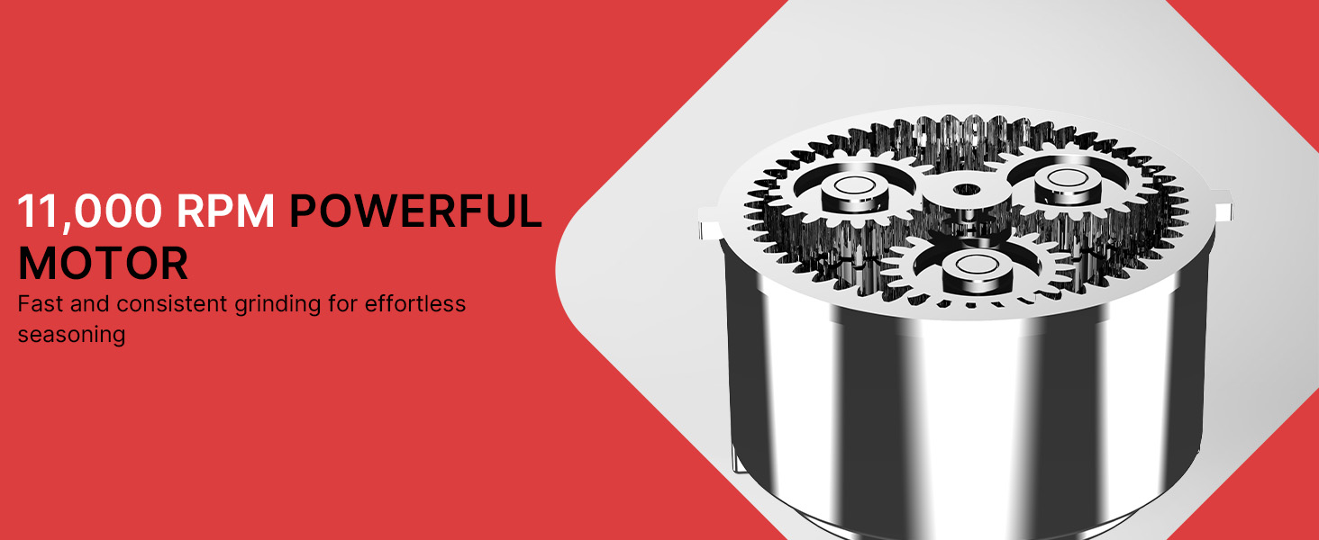 2Packs Electric Salt and Pepper Grinder Set, Rechargeable Automatic Pepper Mill Grinder with Digtal Display and LED Light, Adjustable Coarseness, Large Capacity Kitchen Essentials Gift for Women