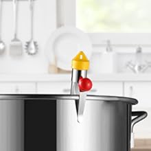 2026 Upgraded Candy Thermometer Deep Fry Thermometer with Pot Clip Instant Read Glass Thermometer Candy, Fry, Jam, Sugar, Syrup, Jelly Thermometer Food Thermometer Kitchen Accessories for Home Cooking