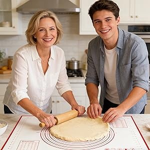 Silicone Baking Mats Set of 2,Extra Large 31.5