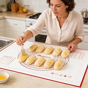 Silicone Baking Mats Set of 2,Extra Large 31.5