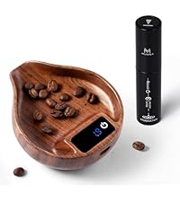 Walnut Coffee Scoop - 10g Wooden Measuring Spoon, Handcrafted Coffee Bean Scoop for Ground Coffee & Tea, Kitchen Accessories Gift for Coffee Lovers