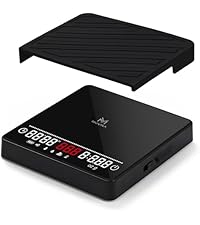 Walnut Coffee Scoop - 10g Wooden Measuring Spoon, Handcrafted Coffee Bean Scoop for Ground Coffee & Tea, Kitchen Accessories Gift for Coffee Lovers